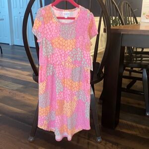 Children’s size 12 LuLaRoe Mae dress